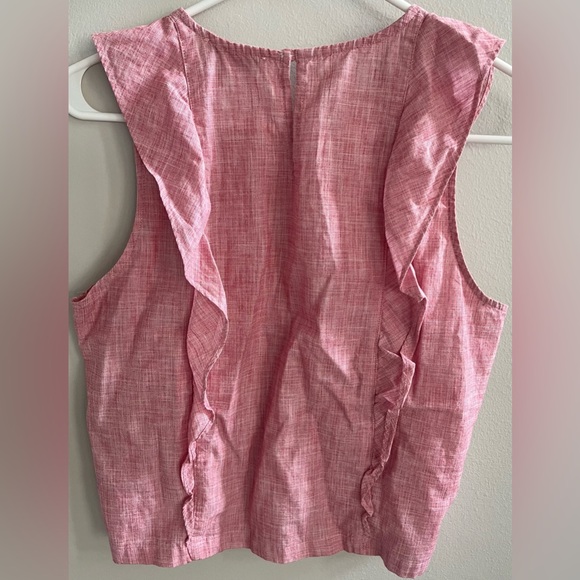 Madewell Bellflower Ruffle Top - Picture 4 of 5